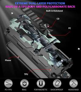 <span class=keywords><strong>Custodia</strong></span> mimetica di grado militare per Xiaomi <span class=keywords><strong>Redmi</strong></span> <span class=keywords><strong>Note</strong></span> 11 Global Poco X4 M4 Pro X3 <span class=keywords><strong>custodia</strong></span> per cavalletto integrata <span class=keywords><strong>Redmi</strong></span> <span class=keywords><strong>Note</strong></span> <span class=keywords><strong>11S</strong></span> Mi 11T - Product Image 4