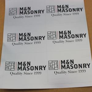 Autocollants <span class=keywords><strong>pour</strong></span> chiens de bonne qualité, petite quantité, couleurs variées, impression d'étiquettes, impression par imprimante domestique - Product Image 4