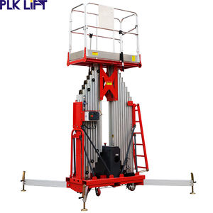 6 מ '8m 9m 10m 12m אוויר להרים אדם אוויר גבוהה התורן כפול אלומה אדם אלומניום עם מפאת בטיחות - Product Image 4