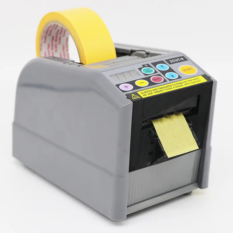 Volledig Tape Snijmachine Digitale Display Cyclus Snijden Twee Rollen Tape Automatische Tape Snijmachine Dispenser