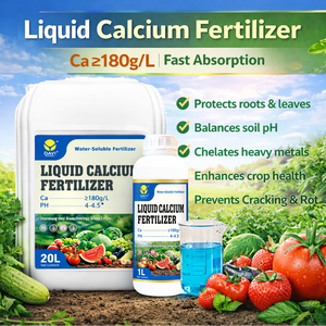 Fertilizante <span class=keywords><strong>L</strong></span>íquido de Calcio Soluble en Agua Azul <span class=keywords><strong>Ca</strong></span> ≥180g/<span class=keywords><strong>L</strong></span> Nutrición Vegetal para Árboles Frutales y Vegetales Riego por Goteo - Product Image 5