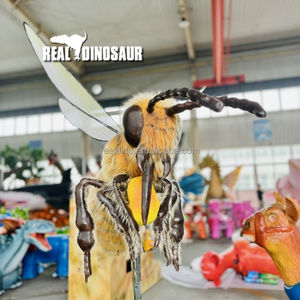 หุ่นยนต์จำลองผึ้ง  แบบจำลองแมลง  หุ่นยนต์ผึ้งน้ำผึ้งสำหรับตกแต่งสวน - Product Image 3