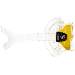 ONDA Free Diving maschera a basso Volume SIL Black/Frame lente in vetro temperato nero per la pesca subacquea nuoto subacqueo con Logo OEM - Product Image 3