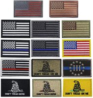 Multicam et Black Us Flag Ir Infrarouge Réfléchissant Patch Team Badge Inversé