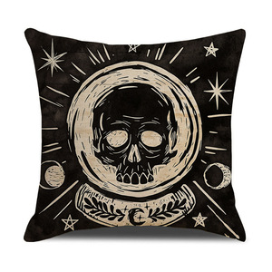 Vui Halloween mèo in gối bao gồm bền Polyester vuông đệm trường hợp cho phòng khách trang trí nội thất - Product Image 4