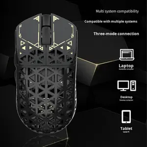 IPI Piao 88 léger pour <span class=keywords><strong>souris</strong></span> de jeu sans fil <span class=keywords><strong>Bluetooth</strong></span> DPI réglable programmable en Fiber de carbone pour petites mains en Stock - Product Image 3