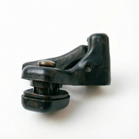 Verrou de fenêtre coulissante universel pour tricycle électrique, bus, fourgonnette, construction en plastique et métal durable avec vis antirouille