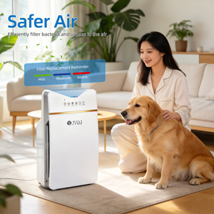 <span class=keywords><strong>Purificateur</strong></span> <span class=keywords><strong>d</strong></span>'<span class=keywords><strong>air</strong></span> médical portable pour chambre à coucher, ultra silencieux, mode sommeil avec veilleuse, élimine efficacement les allergènes et les acariens - Product Image 2