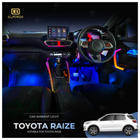 Lumière ambiante LED pour l'intérieur de la voiture pour Raize 2021-2025 avec contrôle par application, 265 couleurs, Plug & Play, 12V