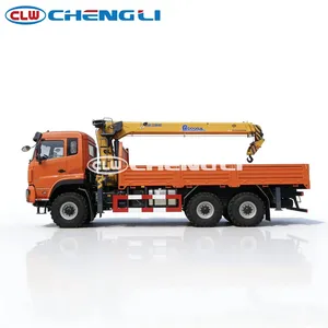Grue montée sur camion CLW 21,5 m à flèche droite pour travaux de levage en construction - Product Image 3