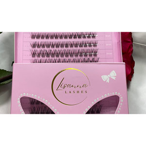 Pestañas Postizas Completas Sweet Angel Ripsmed Must+Roosa, Material PET/PBT, C-kaar - Product Image 2