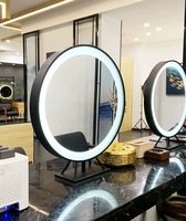 Plafonnier Suspendu Moderne Anti-Buée avec Interrupteur Tactile, Rotatif à 360° pour Salle de Bain, Chambre, Salon, Miroir, Hôtel