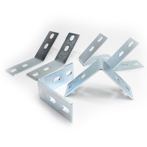 L-Shaped Steel Corner Brace 5 Mm Zinc Plated For Home Improvement Hardware Standard Size - Product Image 3