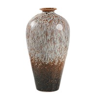Vas Keramik Bentuk Abstrak Tak Beraturan dari Kreative Kiln, Vas Mewah Dekorasi Rumah Unik, Hiasan Meja dengan Lapisan Kilap Artisanal