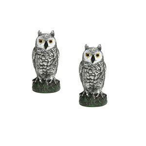Figuras Miniatura de Animales para Jardín, Decoración Personalizada de PE para Exteriores, Escultura de Pájaro Pequeño, Estatua de Búho, Señuelo de Caza - Product Image 3