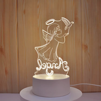 Lampe LED 3D Illusion Cœur Sacré de Jésus – Meilleure Décoration de Chambre et Maison – Cadeau Idéal pour Anniversaire Chrétien, Religieux, Femme
