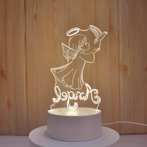 Lampada Notturna 3D a Illusione Ottica del Sacro <span class=keywords><strong>Cuore</strong></span> <span class=keywords><strong>di</strong></span> Gesù, Miglior Regalo per Arredamento Casa, Decorazione per Compleanni Cristiani e Donne Religiose - Product Image 6