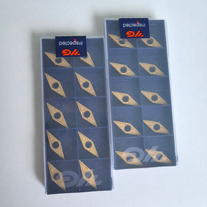 Herramienta de Torneado de Carburo de Tungsteno YG801, Insertos VCMT160404-UG para Torno CNC con Recubrimiento PCD y Corte Eficaz - Product Image 5