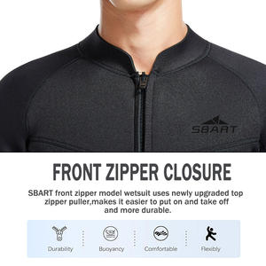 Smart-traje de <span class=keywords><strong>neopreno</strong></span> para hombre, ropa de Surf de <span class=keywords><strong>3MM</strong></span>, chaqueta de <span class=keywords><strong>neopreno</strong></span> - Product Image 2