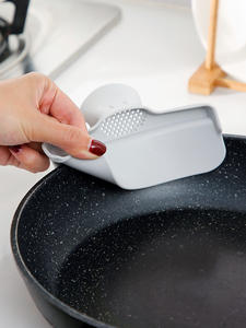 Utensilios TPR antiderrames para vertedor de sopa, desviador de borde redondo y colador de pico de pato líquido, utensilios de cocina - Product Image 3