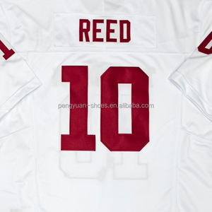 Versandfertig: Marcel Reed Rotes College-Football-Trikot in Bester Qualität, Genäht - Product Image 2