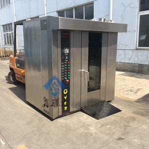 Hochwertiger Lieferant Made in China 16/Tabletts Gewerblicher Pizza ofen 50 kg Gas-/Elektro-/Diesel-Drehrohrofen - Product Image 4