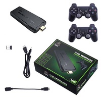 Joueurs de jeux vidéo TV sans fil Machine de jeu familiale Console de jeu vidéo rétro Emulateur TV sans fil pour cadeau de Noël