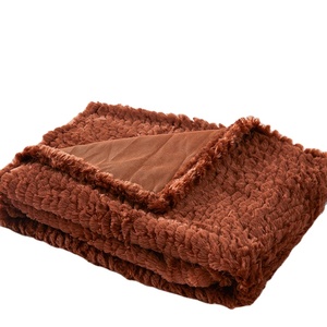 ผ้าห่มขนแกะปะการังสำหรับสุนัข,ผ้าปูเตียงผ้าห่มสัตว์เลี้ยงแบบกันน้ำซักได้จากโรงงานจีน - Product Image 2