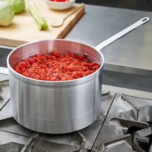 6QT Kommerzieller Kochtopf Aluminium Hochleistungs-Großinduktions-Suppen topf Composite-Bratpfanne Kochgeschirr Suppe Kochtöpfe