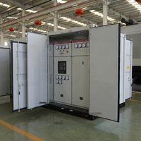 Poste de transformateur compact préfabriqué extérieur en conteneur 10 kV 630 kVA-2500 kVA pour la distribution d'énergie industrielle