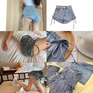 Shorts en Jean Denim d'<span class=keywords><strong>Occasion</strong></span> pour Femmes, Tailles Mixtes, Vente en Gros - Product Image 5