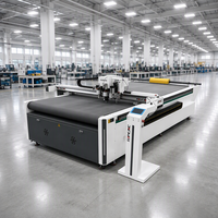 TC Breed Compatibele Golfkarton Geschenkdoos Schuim Vinyl Digitale Kleefvinyl Sample CNC Bewerkings- en Snijmachine Cutter