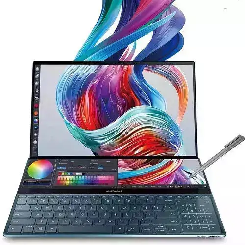 REALL A-ASUS ZenBook 프로 듀오 UX581 노트북 15.6 4K UHD 나노엣지 터치 디스플레이 코어 i9-10980HK 32GB RAM 1TB SSD