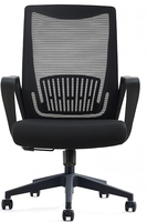 Chaise de bureau ergonomique moderne à dossier haut, confortable et respirante, réglable, pour une position assise prolongée, idéale pour le bureau à domicile et la salle d'étude
