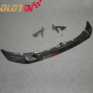 Stile GTS in fibra di carbonio paraurti anteriore <span class=keywords><strong>superiore</strong></span> e labbro inferiore Splitter anteriore mento Spoiler per BMW F80 M3 F82 F83 M4 - Product Image 4