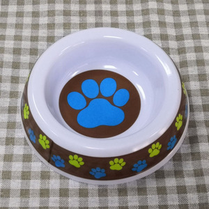 Bol pour animaux de compagnie en mélamine à imprimé léopard, base antidérapante, plat d'alimentation pour <span class=keywords><strong>chat</strong></span> et chien S/M/L - Product Image 6