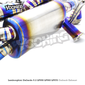Tuning Valvetronic tubo de <span class=keywords><strong>escape</strong></span> para <span class=keywords><strong>Lamborghini</strong></span> Gallardo 5,2 LP550/LP560/LP570 2008-2016 titanio coche Catback silenciador <span class=keywords><strong>Escape</strong></span> - Product Image 5