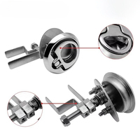 Nouveau Verrou de Pont en Acier Inoxydable 316 pour Bateaux, Quincaillerie Marine, Fixation de Pont de Bateau 60MM, Surface Parfaite pour Yachts et Bateaux Pneumatiques