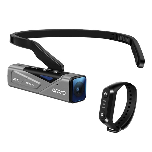 EP7 POV FPV Hands off Wholesale Vlog Digital 4K UHD Gimbal Stabilization Camcorder