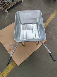 <span class=keywords><strong>Brouette</strong></span> à <span class=keywords><strong>roues</strong></span> en acier galvanisé légère et robuste pour usage industriel, prix abordable, modèle WB5204 - Product Image 4