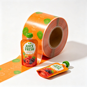 Rouleau de film de plastification thermique transparent, film d'emballage imprimé sur mesure pour les étiquettes de boîtes de boissons - Product Image 5
