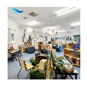 Meubles de garderie Montessori pour garderie de maternelle Armoire en bois pour le stockage préscolaire Centre d'apprentissage précoce Meubles de garderie - Product Image 1