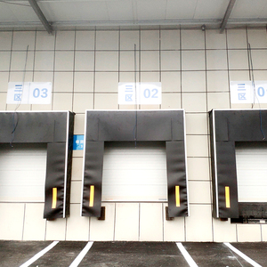 Contenedor de cortina de PVC de alta calidad, solapa de refugio, dosel retráctil para Puerta De Camión, sello de muelle de bahía de carga logística - Product Image 1