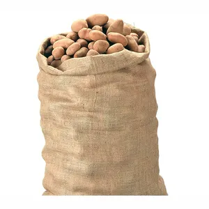 biologisch abbaubarer hessischer Sack Bangladesch Jute-Sandsäcke Jute-Gunny-Säcke für Kakaobohnen