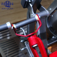 Máquina de remo cargada con placa de bajo precio para ejercicio de fuerza de espalda, equipo de gimnasio, máquina de entrenamiento en casa, equipo de Fitness para gimnasio