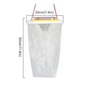 100% toksik olmayan tek kullanımlık açık sinek tuzakları cezbedici ile sinek yakalayıcı çanta tuzak - Product Image 2