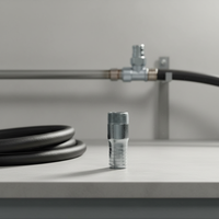Raccord réducteur en acier au carbone pour systèmes de tuyauterie, raccord king nipple 1/2