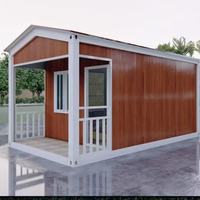 Kits de cabanes à montage rapide et pratiques, maison préfabriquée pour la vie en campagne