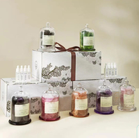 Diffuseur d'huiles parfumées en verre décoratif avec pierres d'aromathérapie en cristal et fonction rafraîchissante pour la maison du fournisseur