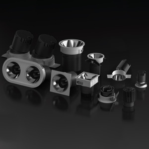Lámpara LED Comercial Empotrada en el Techo, Iluminación Interior sin Marco, Alimentación por CA, Aluminio, 4100K, Blanco Neutro, IP20, Ra90, Regulable - Product Image 3
